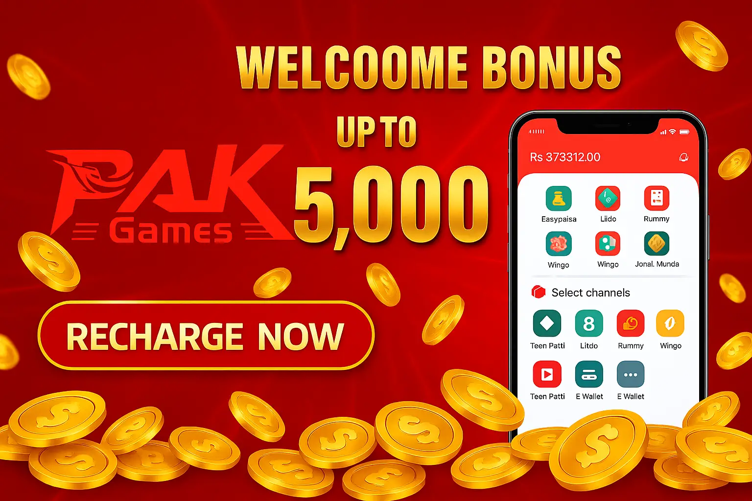 Pak Games Bonuses
