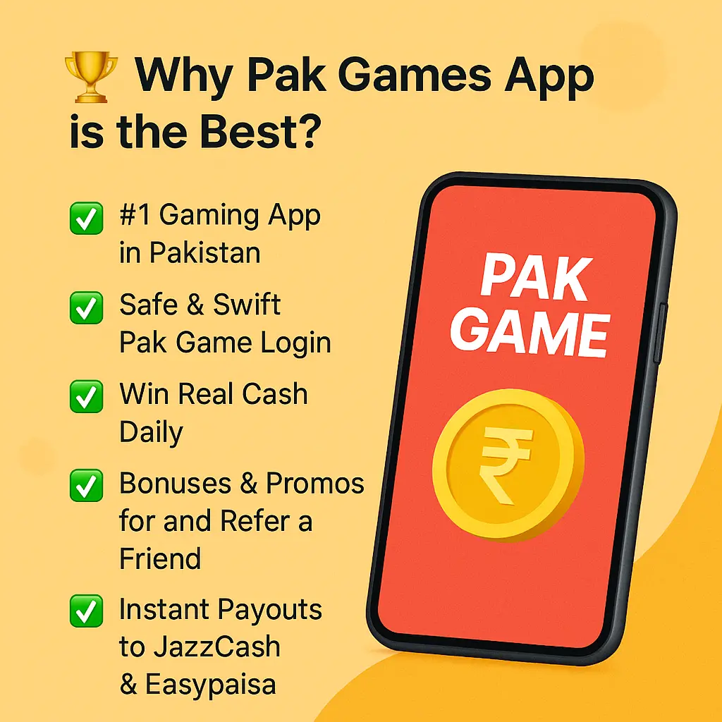Pak Games Login
